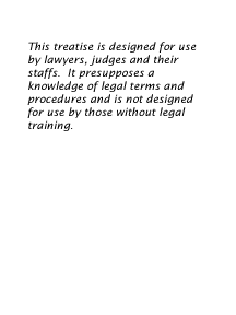 treatise designed for lawyers and judges